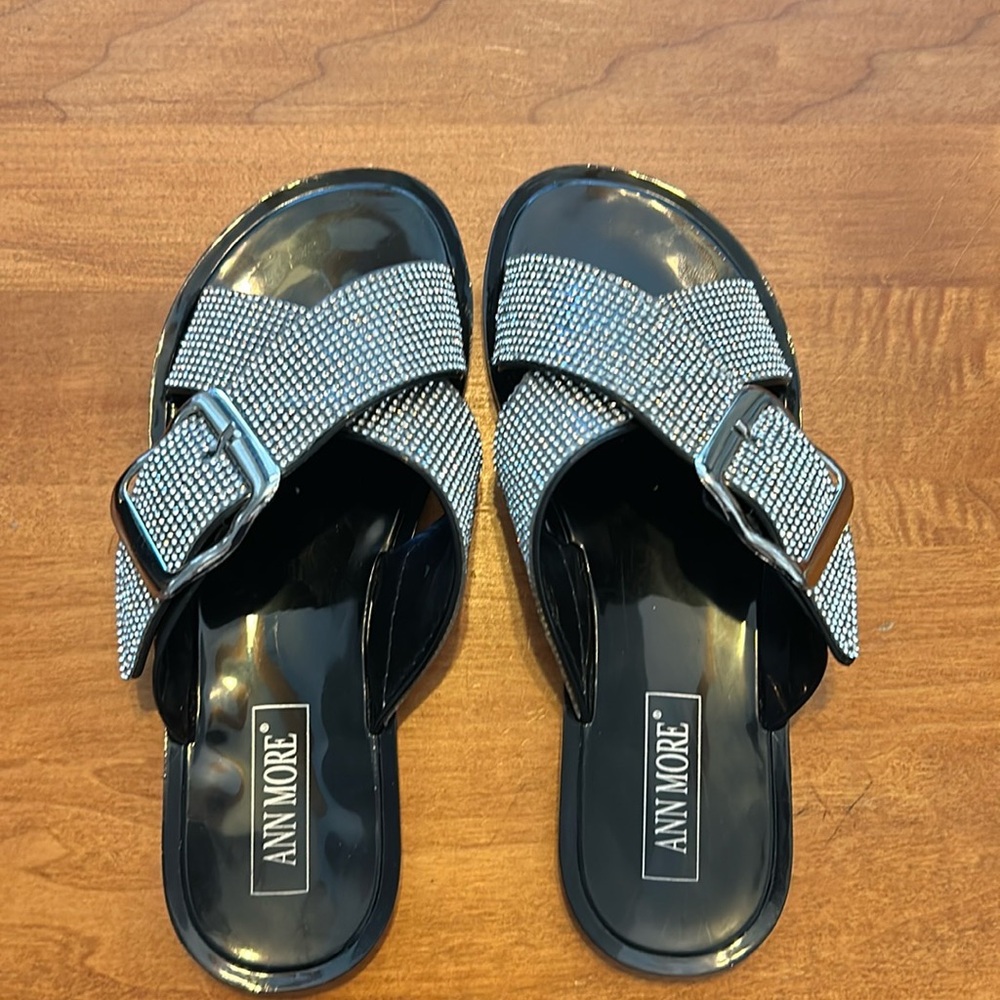 ANN MORE Jelly Sandals Size 6 - Picture 2 of 8